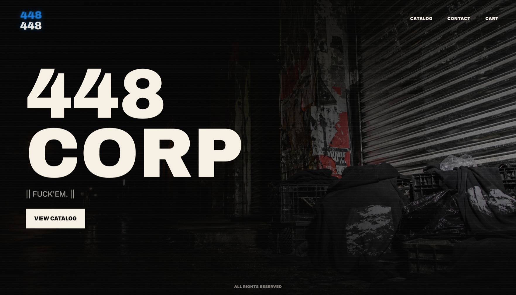 448 Corp storefront preview