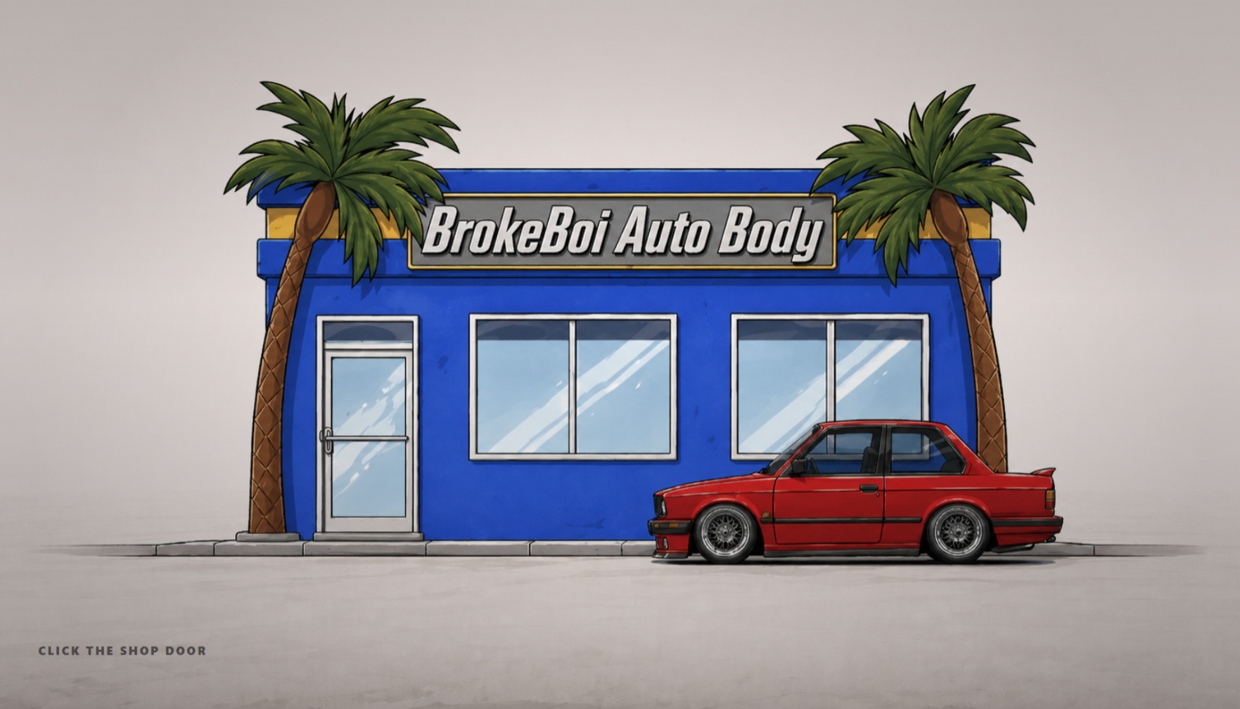 BrokeBoi Auto website preview